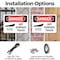 Signmission Hot Surface Sign, 7 in H x 10 in W, Plastic, Hot Surface Do Not Touch OS-2PACK-DS-P-710-L-1363 - alternate 9